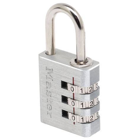 master lock 3 number combination reset